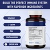 Vitamin C 1000mg Complex with L-Lysine 500mg, Zinc Gluconate 12mg,