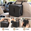 1pc Durable polyester fiber car trash can - Multi-functional folding
