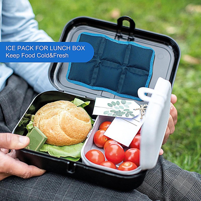 Ice Packs for Lunch Box,Backpack Cold Gel Bag - Reusable