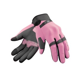 KUTOOK Motorcycle Biker Gloves Women Men MTB Mountain Bike Riding Cycling Gloves Black Airsoft Racing Dirtbike Hard Knuckle Motocross Gloves Touchscreen Guantes De Moto para Hombre Pink L