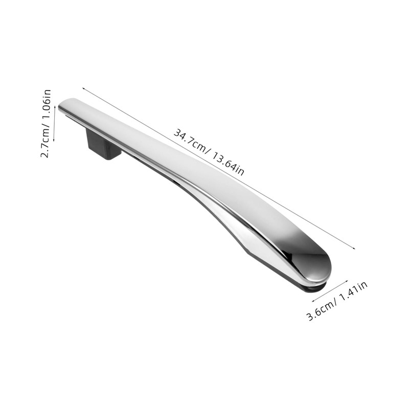 Operitacx Freezer Pull Handle Durable Plastic Kitchen Hardware for Cabinets