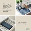UMBRA Udry Dish Rack and Microfiber Drying Mat – Space-Saving
