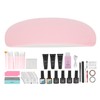 Nail Art Curing Lamp Base Top Coat Prevent Stick Water