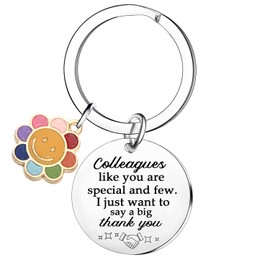 Nimteve Gifts for Colleagues Thank You Gifts for Colleagues Keychain For Colleagues Leaving Gifts for Colleagues Christmas Birthday Keyring Colleagues Gifts