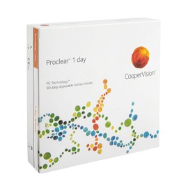 Proclear 1 Day Soft Day Lenses, Pack of 90, BC 8.7 mm, DIA 14.2, -11.50 Dioptres