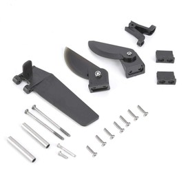 Voluxe Steering Tail Rowing Parts, Tail Rowing Parts for FT012, RC Boat Toy Boat Parts Fits FT012 Brushless RC Boat RC Rudder