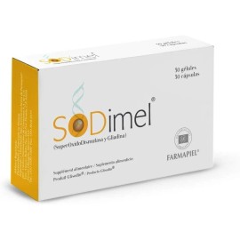 Sodimel 30 Caps Antioxidante Antienvejecimiento Antioxidante Tipo De Piel Envejecida, Sin Brillo, Afectada Por Radicales Libres, Fatiga Cronica, Envejecimiento Prematuro Y Acelerado