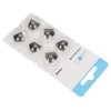 6pcs Silicone Click Sleeve Accessory Protect Ears Washable Sound Amplifier