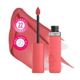 L'Oréal Paris Infallible Le Matte Resistance Labial Líquido Mate de Larga Duración Hasta por 16h con Ácido Hialurónico, Tono 650 Wedding Night
