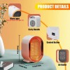 Portable Electric Heater For Indoor 1200W PTC Smart Warmer For