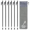 Tent Stakes Metal Tent Pegs Heavy Duty Stakes Ground Stakes