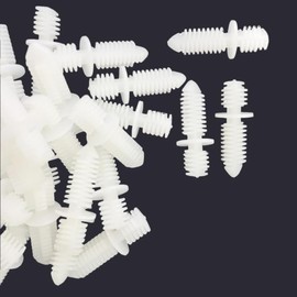 50Pcs Double End Xmas Tree Retainers Clips Fits for Boat Marine Automotive Trim 11/32" Stem Diameter for Boat Marine Cushion, Panels, Back Rest, Usphostery, Bolsters,