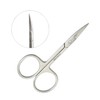 Cuticle Scissors Nail Scissors for Eyebrow Eyelash Nose Hair Beard