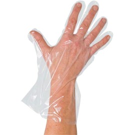 Polyethylene Gloves Transparent (Pack of 100) Diesel Gloves Disposable Gloves (Women)