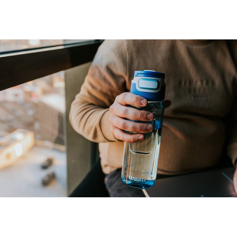 Kambukka Drinking Bottle - Model Elton Tropical Blue - 500
