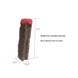 Barbecue Natural Wax Infused Wooden Match Grill Fireplace Waterproof Party Camping Hiking Bushcraft Outdoor + Free Tin Container (1 x 20 Matches)