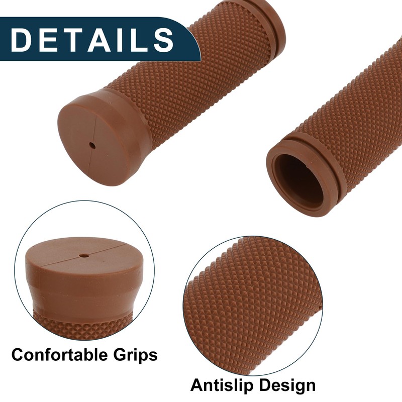 TUCKBOLD Bike Handlebar Grips Covers 90mm Long Lightweight | Bicycle