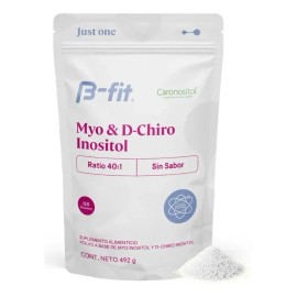 B-FIT B Just Inositol - Myo Inositol y D-Chiro Inositol Fórmula 40:1 - Suministro para más de 3 Meses 120 Porciones - Alta Biodisponibilidad - Sin Adi