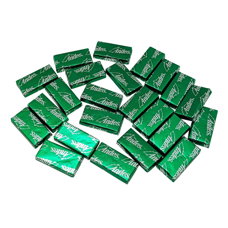 Bayside Candy Andes Mints - Andes Crème De Menthe Thin