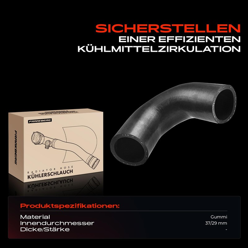 Radiator Hose, Coolant Hose for 5 Series E12 E28 E34