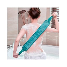 Set Baño Spa Turquesa Juego Piezas Cepillo Espalda Esponja Exfoliante Guante Ducha Limpieza Relajación Corporal Casa
