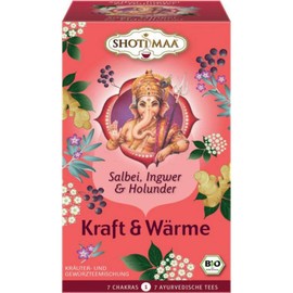 Shoti Maa Bio Kraft & Warmth - Sage, Ginger & Elderflower (2 x 16 Btl)
