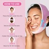 ParaFaciem Reusable V Line Mask Facial Slimming Strap Pink