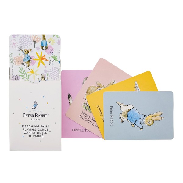 Beatrix Potter Peter Rabbit Matching Pairs Snap Memory Playing Cards