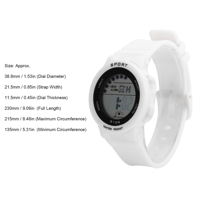 Fashionable Digital Watch Luminous Lights Waterproof Electronic Watches for Children9109