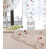 Voile Net Curtains, Transparent Kitchen Curtain, Jacquard Short Curtain with