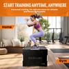 CAELUM 3-in-1 Wooden Plyo Box – 400lbs Heavy-Duty Jump Box