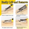 YTPAFK 2-Pack Heavy Duty Staple Remover Tool, Upholstery Staple Remover
