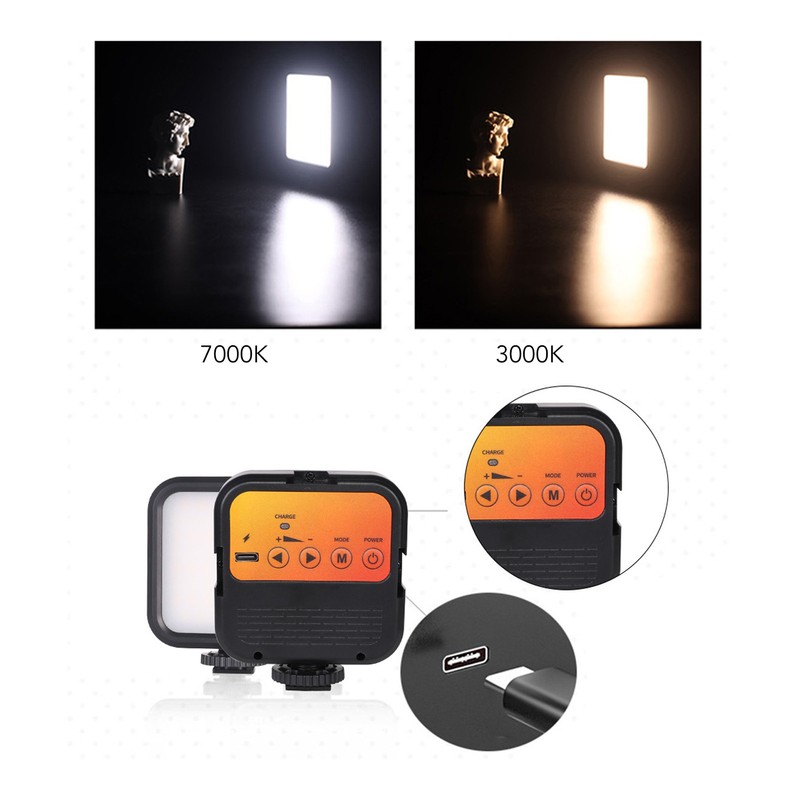 LED Camera Light Portable Camera Photo Light for Outdoor Photography