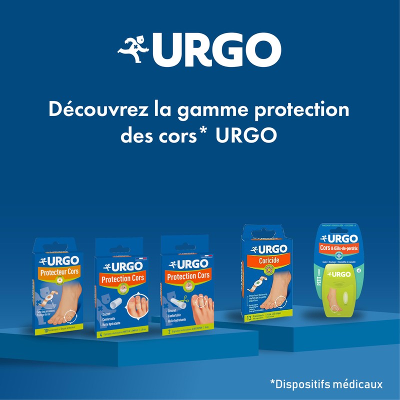 Urgo - Schutz vor Hühneraugen – Silikon-Digituben zum Schneiden –