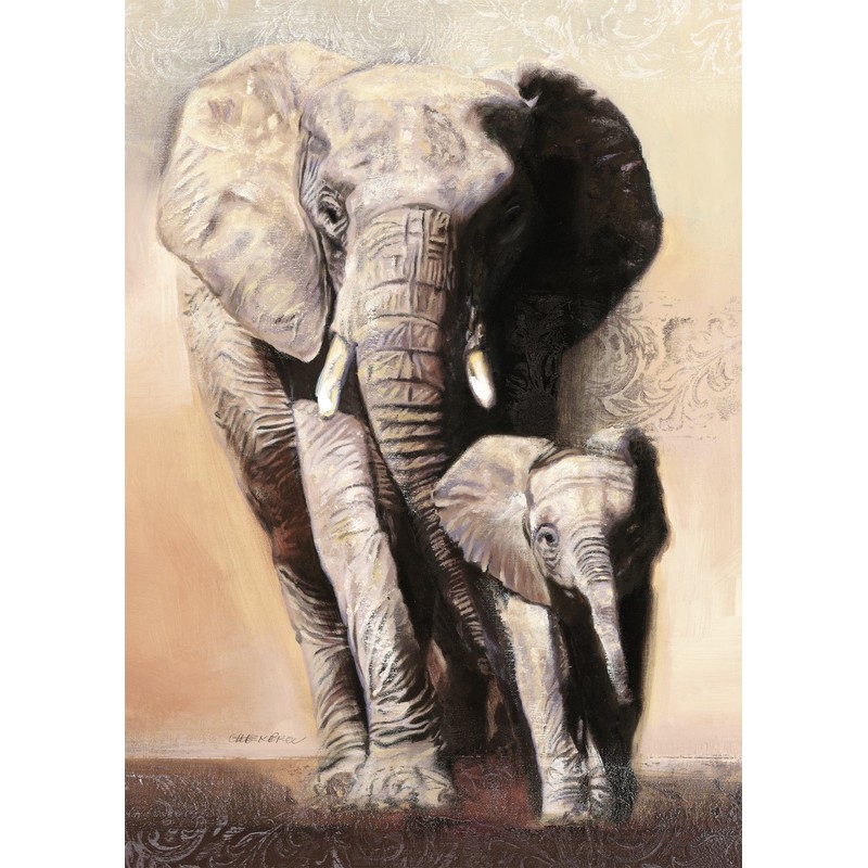 Ravensburger 19002 Jigsaw Puzzle 1,000 Pieces Wooden Texture "Great Guardian"