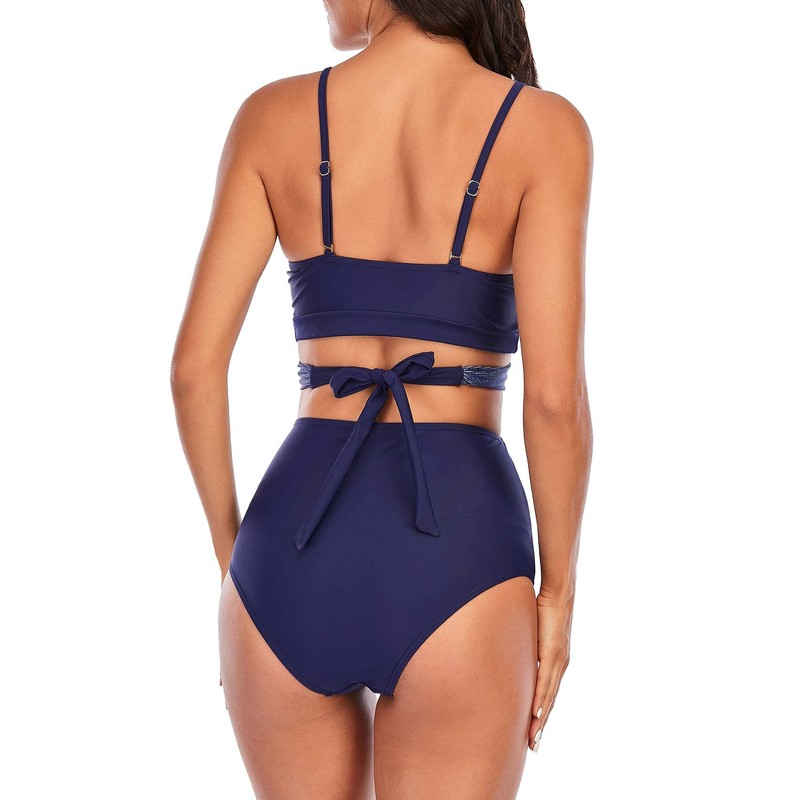 Trajes de baño de dos piezas para mujer, parte superior