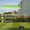 Lawn Leveling Rake 17"x10" for Soil, Gravel Leveling Tool Heavy