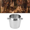 Stainless Steel Ice Bucket Champagne Ice Bucket Wine Chiller Bucket