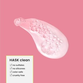 HASK, Smooth + Keratin & Jojoba Oil, Shampoo Alisante, Controla Frizz, Suaviza Cabello Rebelde y Aporta Brillo, 473 ML