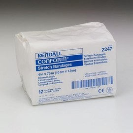 Kendall Conform Stretch Bandage 4' X 75' Nonsterile - Model 2247 - Bag of 12