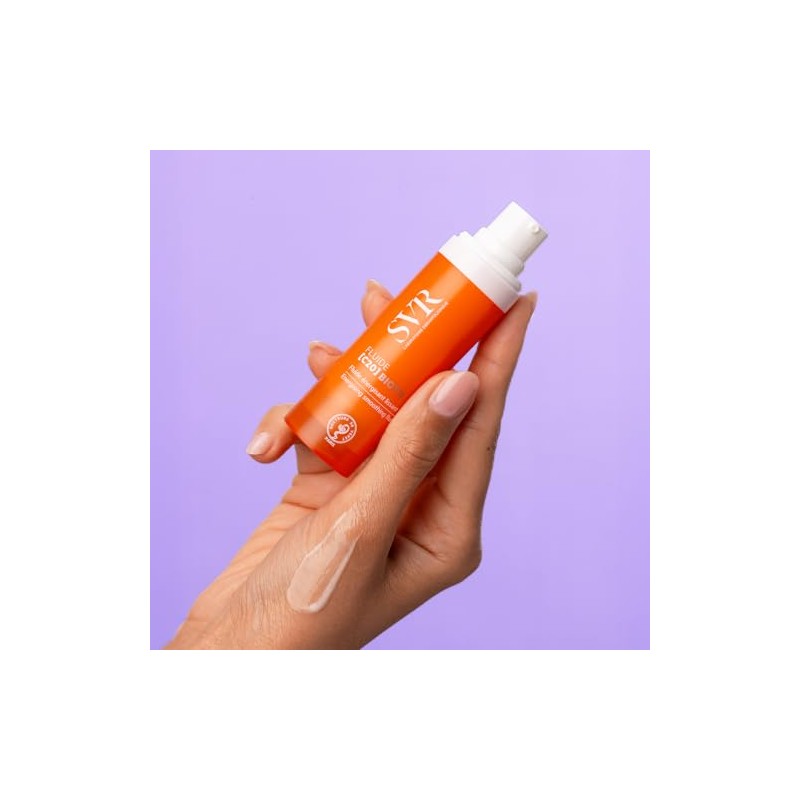 SVR C20 Biotic Fluide, Crema Anti-Edad Hidratante e Iluminadora con