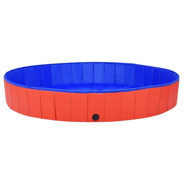 Heemab Foldable Dog Swimming Pool for Cooling Pets, Anti-Slip Design,