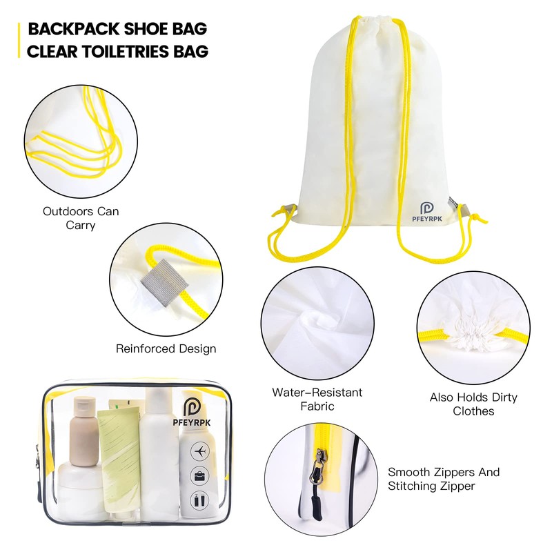 PFEYRPK Lightweight Compression Packing Cubes for Suitcases, Compressible Expandable Travel