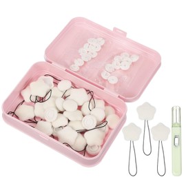 sourcing map 16 Pcs Duvet Cover Pins to Hold Comforter Inside, Duvet Clips with Soft Fabric Material for Quilt Cushions Curtains, Beige (Star)