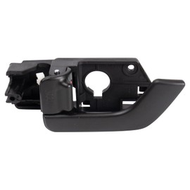 TRQ Left Interior Door Handle Black Drivers Side Compatible with 2003-2008 Hyundai Tiburon