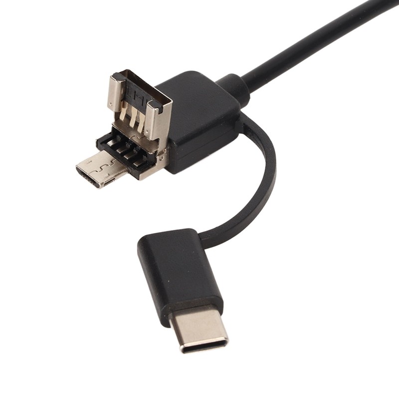 3 in 1 USB Endoscope with 6 Adjustable LED Lights