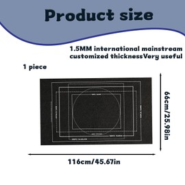 1Pcs Black Jigsaw Mat, Puzzle Mat, Puzzle Mats for Jigsaws 1500, Jigsaw Puzzle Mat, Jigsaw Roll, Puzzle Roll Mat, Jigsaw Accessories, Jigsaw Mat for Adults, Puzzle Board for Storage & Sorting