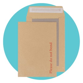 Triplast 10 x A5 C5 Manilla Hard Board Back Envelopes (229x162mm) - Cardboard Backed Envelopes with Peel & Seal Strip - Rigid Do Not Bend Envelopes for Mailing Posting Shipping & Storing Documents