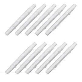 Byttlerom 100PCS Optical Fiber Protection Box Cable Protection Box Round Tube Heat Shrink Tubing to Protect Fiber Splice Tray