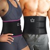 VIMUSFUN Waist Trimmer Belt Men Sweat Band Waist Trainer For